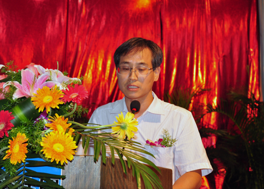 束志偉處長發表重要講話