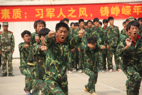 軍體拳表演